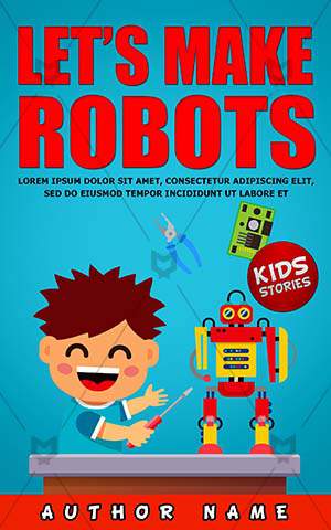 Children-book-cover-Technology-Kids-Program-Robots-Cartoon-Electronics-Studying-Vector-covers-Making-Programming