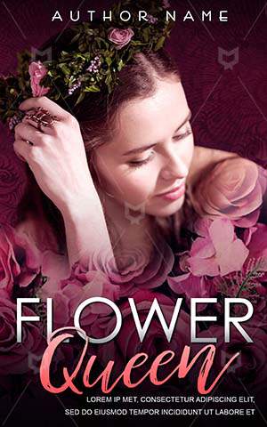 Fantasy-book-cover-pink-flower-woman-beautiful-girl-fantasy
