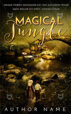 Fantasy-book-cover-Magic-magical-jungle-golden-fantasy