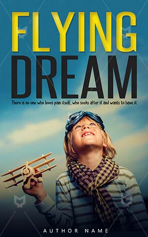 Children-book-cover-flying-dream-kids