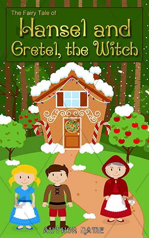 Children-book-cover-kids-hansel-witch