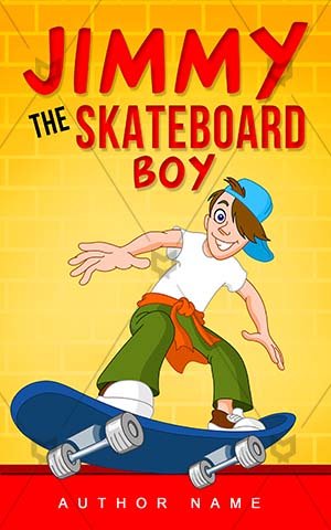 Children-book-cover-jimmy-skateboard-kids