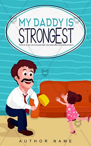 Children-book-cover-daddy-strongest-kids