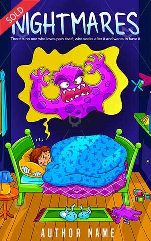 Children-book-cover-nightmares-kids-cartoon