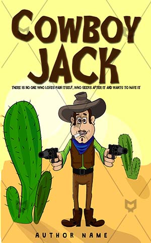Children-book-cover-kids-cowboy-jack