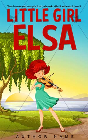 Children-book-cover-elsa-girl-cartoon