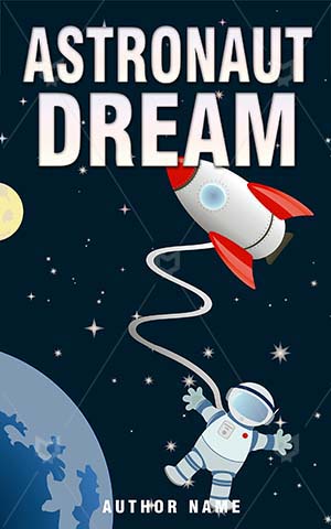 Children-book-cover-kids-astronaut-dream