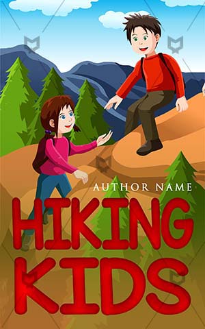Children-book-cover-Hiking-kids-adventure