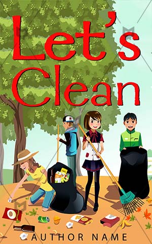 Children-book-cover-clean-kids-environment