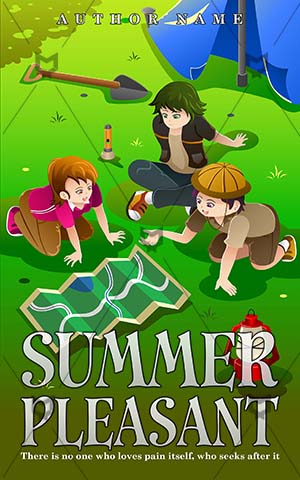Children-book-cover-summer-enjoy-kids
