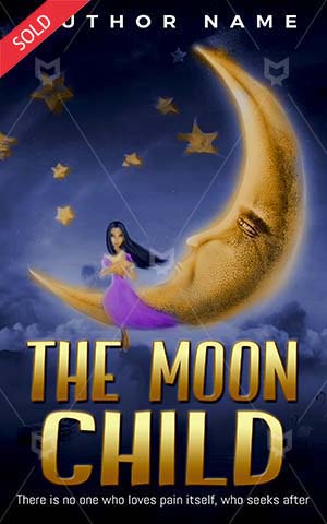 Children-book-cover-Illustration-Sky-Girl-Star-Book-moon-Beautiful-Beauty-Child-Moonlight-Children's-Fairy-Tale-Clouds-Magic