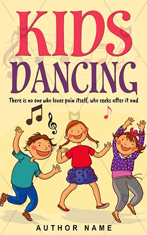 Children-book-cover-Kids-Dance-Dancing-children-illustrations-Cute-Cartoon-Kindergarten
