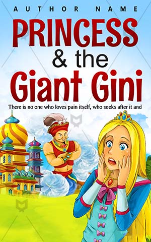 Children-book-cover-Kids-Princess-Giant-The-little-princess-Fairy-tale-Far-east-Background-Colorful-Beauty-Scene-Cheerful-Palace-Royal