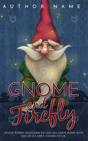 Children-book-cover-kids-story-design-gnome-bedtime-stories