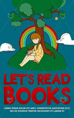 Children-book-cover-Large-Colourful-Rainbow-Illustrator-Education-Dreamworld-illustrations-Advice-Read-Kids-Book
