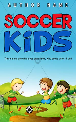 Children-book-cover-Play-Kids-Kid-Playing-Soccer-Cover-kids-play-Game-Sport-Fun-Vector-Sports-covers-Enjoy-Football-Boys