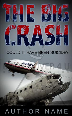 Fantasy-book-cover-MH-370-plane-crash