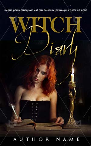 Fantasy-book-cover-scary-princess-alone-writing