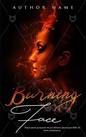 Fantasy-book-cover-fiction-woman-broken-fire