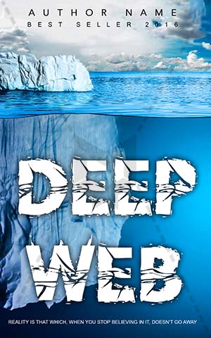 SCI-FI-book-cover-deep-dark-web-science-sea-glacier-ice