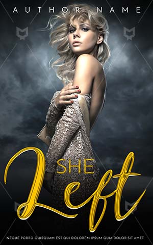 Fantasy-book-cover-Alone-Woman-Book-Cover-Design-White-Frock-Premade-Covers-fantasy