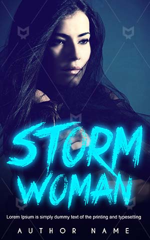 Fantasy-book-cover-Blue-Beautiful-Premade-covers-fantasy-Goddess-Woman-Beauty-Girl-Storm