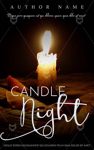 Fantasy-book-cover-candle-night-scary-fantasy-light-romance-white-premade-covers-dark