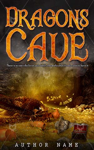 Fantasy-book-cover-Dragon-Cave-Illustration-Jewel-dragon-kingdom-Treasure-Gold-Mountain-Dark-Sleeping-covers-Dragons