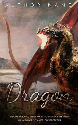 Fantasy-book-cover-dragon-fire-kingdom-historical