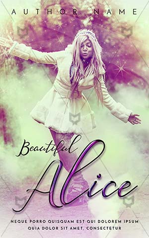 Fantasy-book-cover-Book-Covers-Woman-Cover-Alone-Girl-Snow-Princess-White-Queen-Premade-Coovers