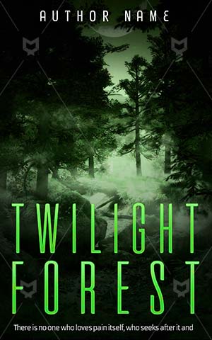 Fantasy-book-cover-Forest-Twilight-Green-Elegance-Fog-Night-Dark-fantasy-covers-Woods-Nature-Mystical-Foggy