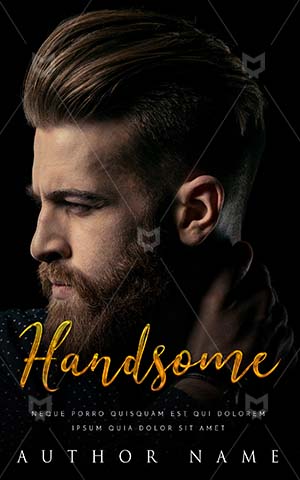 Fantasy-book-cover-Handsome-Man-Book-Design-Bearded-Gangster-Romance-Ebook-Cover