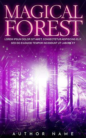 Fantasy-book-cover-Magical-Forest-Foggy-Misty-Wild-forest-background-Magic-covers-Fairytale-images-Woods