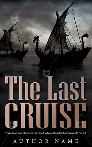 Fantasy-book-cover-Ships-Dark-Boats-in-the-fog-Premade-fantasy-covers-Fog-Background-Illustration-Mist-Artwork-Ship-Gloomy-Lake