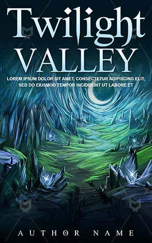 Fantasy-book-cover-wintry-fantastic-dreamy-hills-fantasy-twilight-nature-moon
