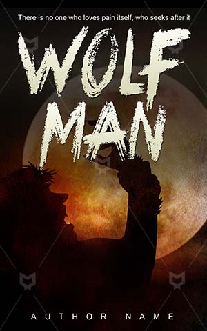 Horror-book-cover-scary-wolf-man