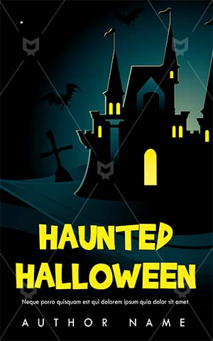Horror-book-cover-halloween-haunted-house-party-cemetery