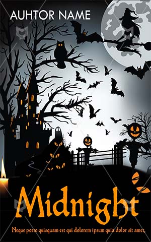 Horror-book-cover-halloween-scary-pumpkin-cemetery-spooky