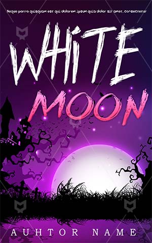 Horror-book-cover-moon-halloween-scary-white