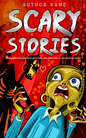 Horror-book-cover-scary-zombie-scream