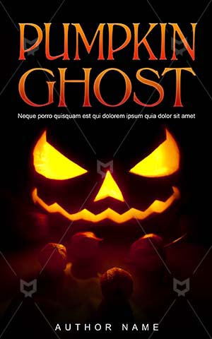 Horror-book-cover-pumpkin-halloween-ghost