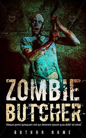 Horror-book-cover-zombie-butcher-scary