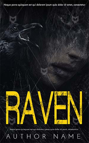 Horror-book-cover-scary-zombie-horror-raven