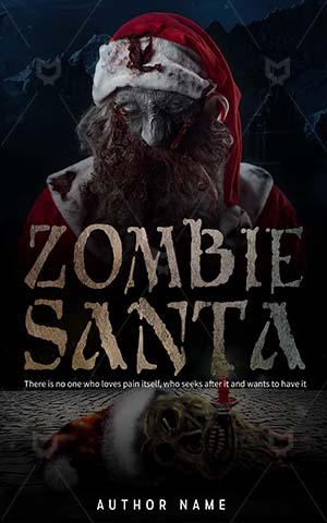 Horror-book-cover-scary-zombie-santa