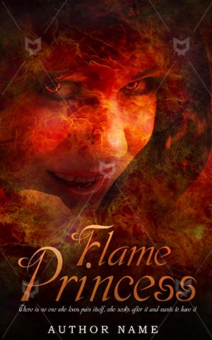 Horror-book-cover-flame-queen-scary