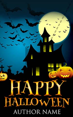 Horror-book-cover-happy-scary-bats-moon-halloween