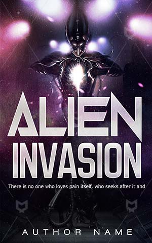 Horror-book-cover-Alien-Aliens-Invasion-Illustration-Space-Dangerous-Dark-Book-design-horror-Fear-Invaders