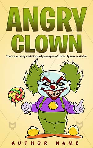 Horror-book-cover-Cartoon-Scary-clown-smile-Clown-Killer-books-Vector-Evil-Pictures-of-cartoon-scary-clowns