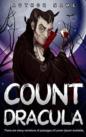 Horror-book-cover-Count-Dracula-Red-Vector-Illustration-Blood-Halloween-stories-Vampires-Scary