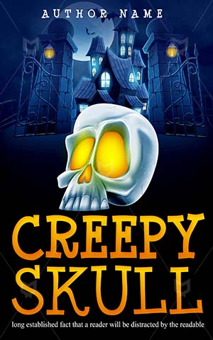 Horror-book-cover-Creepy-skull-Scary-Halloween-Spooky-Death-Skull-Nightmare-covers